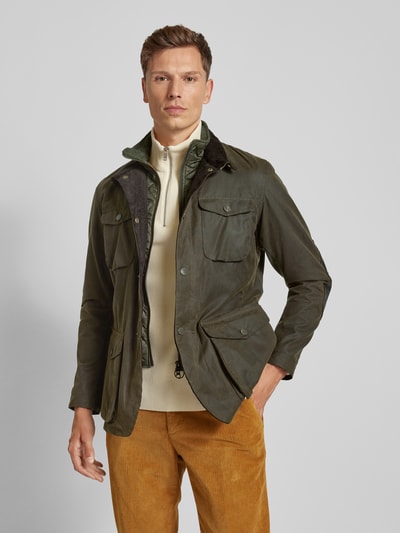 Peek & Cloppenburg BarbourJacke Mit Pattentaschen Modell 'OGSTON' In Oliv