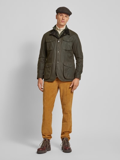 Peek & Cloppenburg BarbourJacke mit Pattentaschen Modell 'OGSTON' in oliv