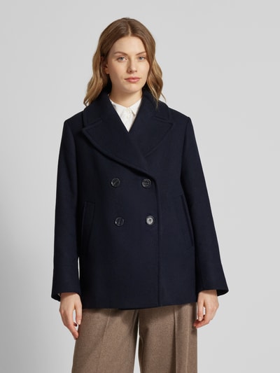 Peek & Cloppenburg BarbourKurzmantel Mit Reverskragen Modell 'INGRID' In Marine
