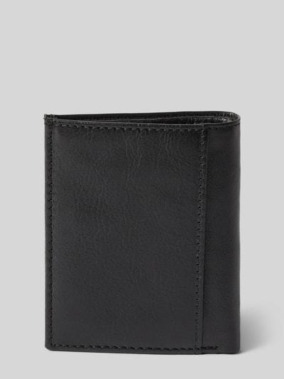 Peek & Cloppenburg BarbourLederportemonnaie Mit Label-Prägung Modell 'COLEWELL' In Black