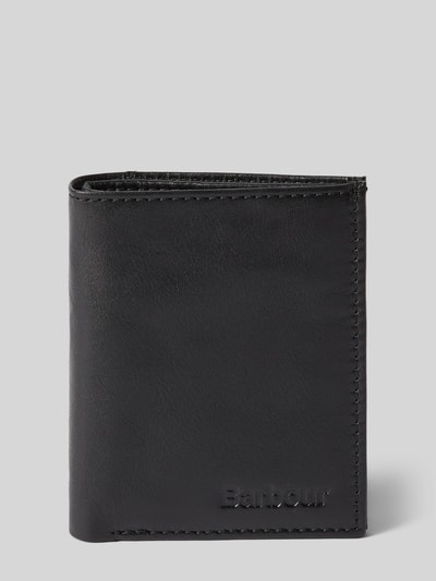 Peek & Cloppenburg BarbourLederportemonnaie mit Label-Prägung Modell 'COLEWELL' in black