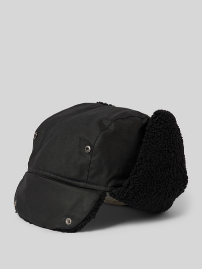 Peek & Cloppenburg BarbourMütze mit Ohrenklappen Modell 'MORAR' in black