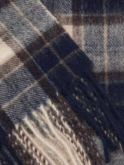 Peek & Cloppenburg BarbourSchal Aus Lammwolle Mit Fransen In Marine
