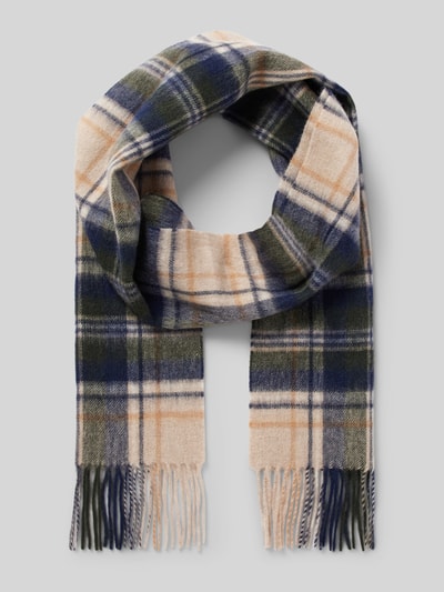 Peek & Cloppenburg BarbourSchal aus Lammwolle mit Fransen in sand