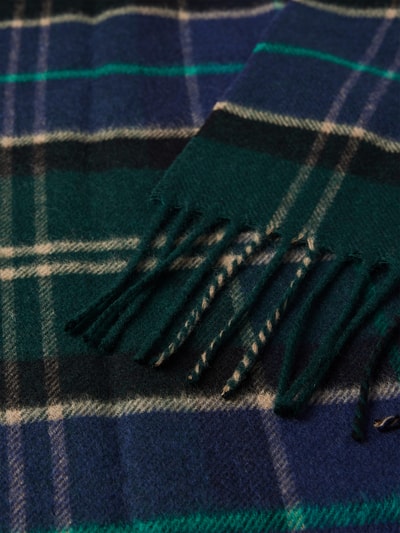 Peek & Cloppenburg BarbourSchal Mit Fransen Modell 'Yaxley' In Blau