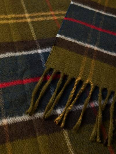 Peek & Cloppenburg BarbourSchal Mit Fransen Modell 'Yaxley' In Oliv