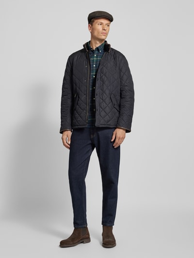 Peek & Cloppenburg BarbourSteppjacke mit Stehkragen in marine
