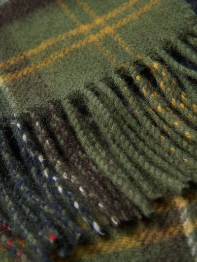 Peek & Cloppenburg BarbourWollschal Mit Fransen Modell 'GALSTON' In Gruen