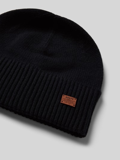 Peek & Cloppenburg BartsBeanie Mit Label-Applikation Modell 'LACKE' In Black