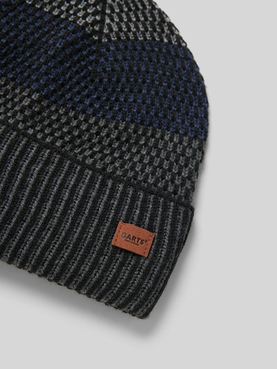 Peek & Cloppenburg BartsBeanie Mit Label-Badge Modell 'MIGUEN' In Black