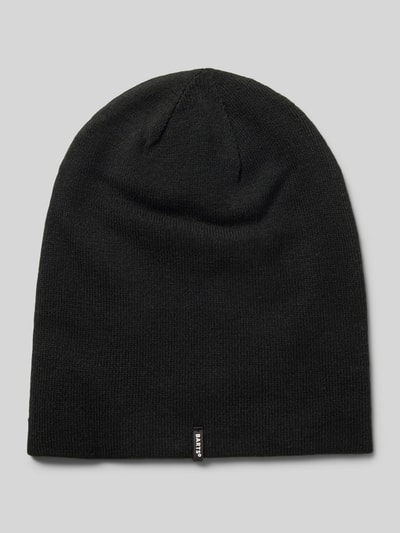 Peek & Cloppenburg BartsBeanie mit Label-Detail Modell 'ECLIPSE' in black