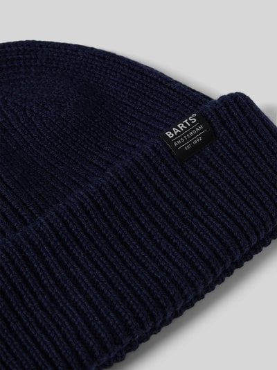 Peek & Cloppenburg BartsBeanie Mit Label-Detail Modell 'FEODORE' In Marine