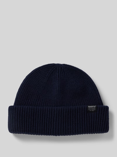 Peek & Cloppenburg BartsBeanie mit Label-Detail Modell 'FEODORE' in marine