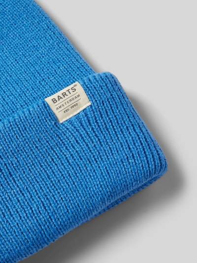 Peek & Cloppenburg BartsBeanie Mit Label-Detail Modell 'KINABALU' In Blau