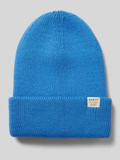 Peek & Cloppenburg BartsBeanie mit Label-Detail Modell 'KINABALU' in blau