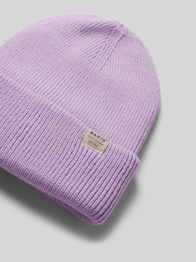 Peek & Cloppenburg BartsBeanie Mit Label-Detail Modell 'KINABALU' In Flieder