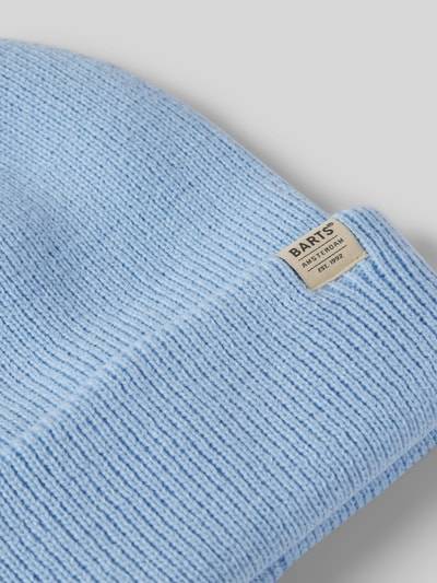 Peek & Cloppenburg BartsBeanie Mit Label-Detail Modell 'KINABALU' In Hellblau