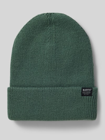 Peek & Cloppenburg BartsBeanie mit Label-Detail Modell 'KINABALU' in petrol