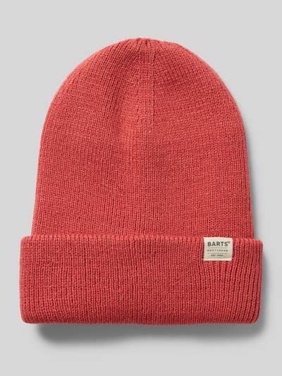 Peek & Cloppenburg BartsBeanie mit Label-Detail Modell 'KINABALU' in rot
