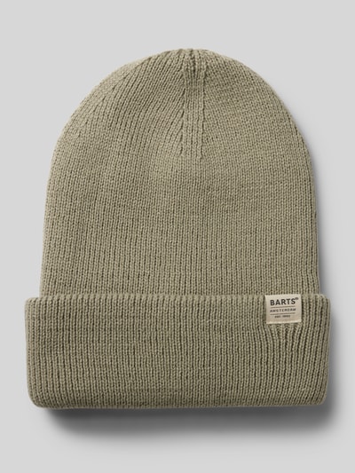 Peek & Cloppenburg BartsBeanie mit Label-Detail Modell 'KINABALU' in schilf