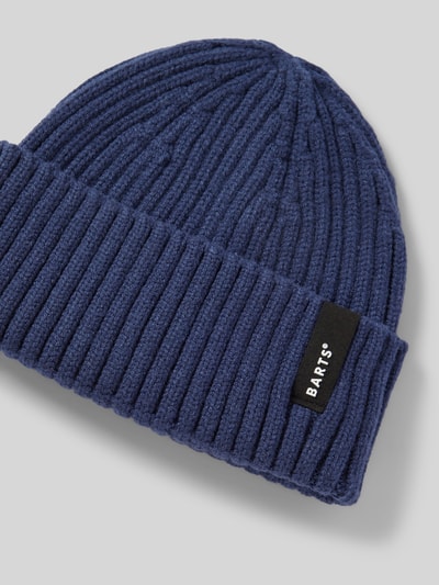 Peek & Cloppenburg BartsBeanie Mit Label-Detail Modell 'SUMTER' In Dunkelblau