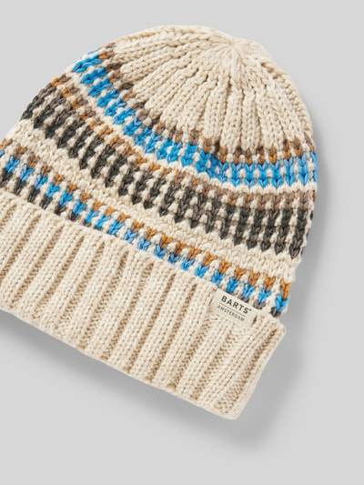 Peek & Cloppenburg BartsBeanie Mit Label-Detail Modell 'TRAVVIS' In Offwhite
