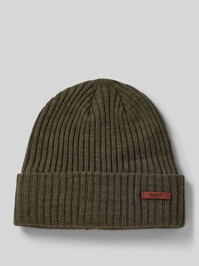 Peek & Cloppenburg BartsBeanie mit Label-Detail Modell 'WILBERT' in oliv