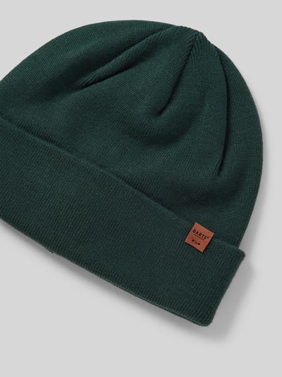 Peek & Cloppenburg BartsBeanie Mit Label-Detail Modell 'WILLES' In Gruen