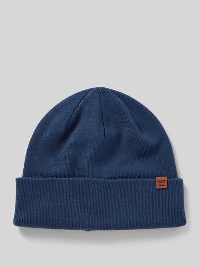 Peek & Cloppenburg BartsBeanie mit Label-Detail Modell 'WILLES' in jeansblau