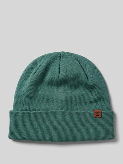 Peek & Cloppenburg BartsBeanie mit Label-Detail Modell 'WILLES' in petrol