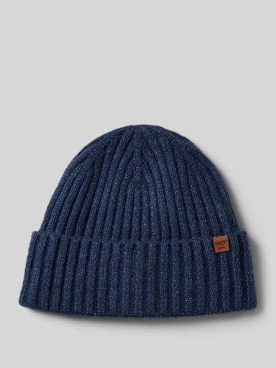 Peek & Cloppenburg BartsBeanie mit Label-Detail Modell 'WYON' in dunkelblau