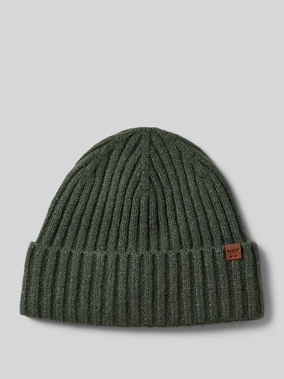 Peek & Cloppenburg BartsBeanie mit Label-Detail Modell 'WYON' in oliv