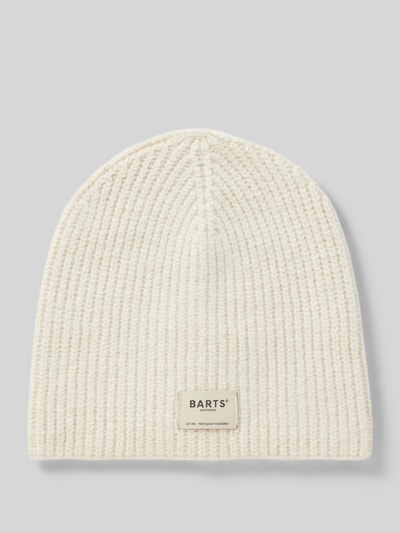 Peek & Cloppenburg BartsBeanie mit Label-Patch Modell 'Darty' in offwhite