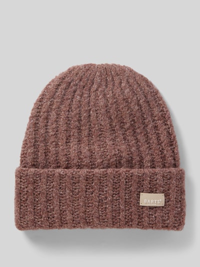 Peek & Cloppenburg BartsBeanie mit Label-Patch Modell 'Mella' in mauve