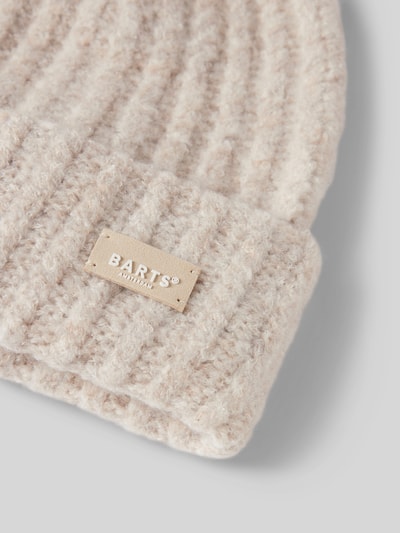 Peek & Cloppenburg BartsBeanie Mit Label-Patch Modell 'Mella' In Offwhite