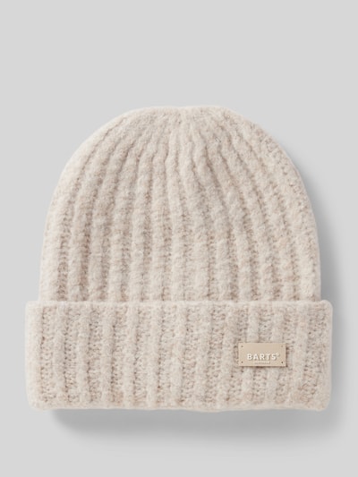Peek & Cloppenburg BartsBeanie Mit Label-Patch Modell 'Mella' In Offwhite