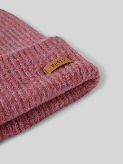 Peek & Cloppenburg BartsBeanie Mit Label-Patch Modell 'Witzia' In Mauve