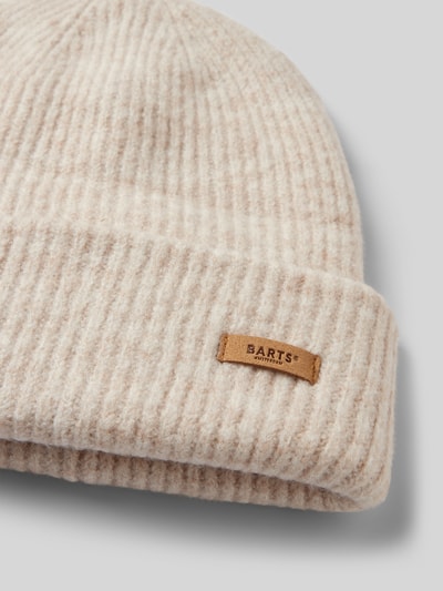 Peek & Cloppenburg BartsBeanie Mit Label-Patch Modell 'Witzia' In Offwhite