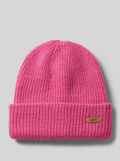 Peek & Cloppenburg BartsBeanie Mit Label-Patch Modell 'Witzia' In Pink