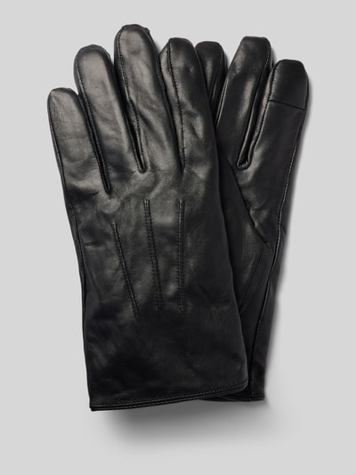 Peek & Cloppenburg BartsHandschuhe aus echtem Leder Modell 'Birdsville' in black