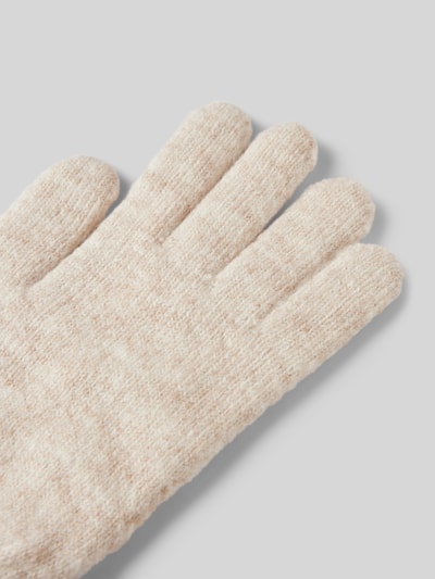 Peek & Cloppenburg BartsHandschuhe Mit Label-Patch Modell 'Witzia' In Offwhite