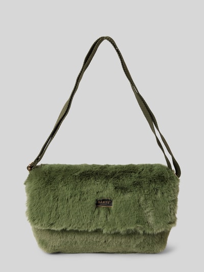 Peek & Cloppenburg BartsHandtasche Mit Label-Detail Modell 'Sloans' In Oliv