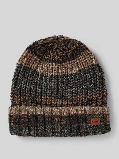 Peek & Cloppenburg BartsMütze mit Label-Detail Modell 'AKOTAN' in anthrazit