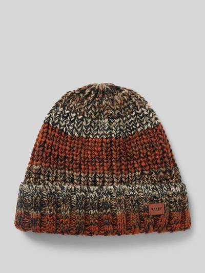 Peek & Cloppenburg BartsMütze mit Label-Detail Modell 'AKOTAN' in orange