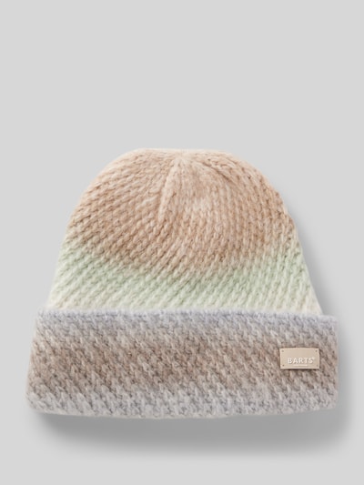 Peek & Cloppenburg BartsMütze mit Label-Patch in taupe