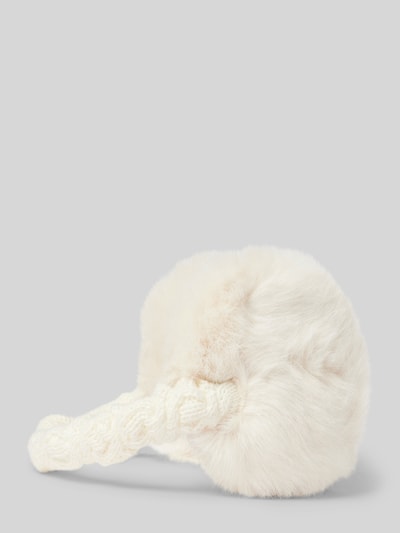 Peek & Cloppenburg BartsOhrenwärmer Mit Label-Detail Modell 'FUR' In Weiss