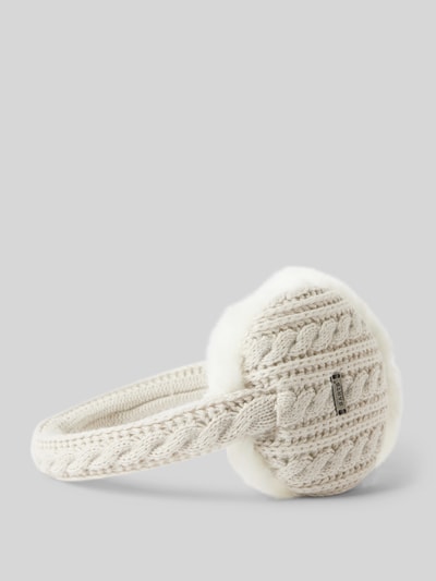 Peek & Cloppenburg BartsOhrenwärmer Mit Label-Detail Modell 'Monique' In Offwhite