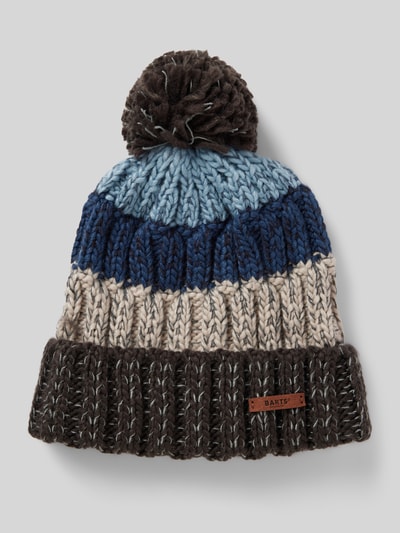 Peek & Cloppenburg BartsPudelmütze mit Label-Detail Modell 'WILHELM' in anthrazit