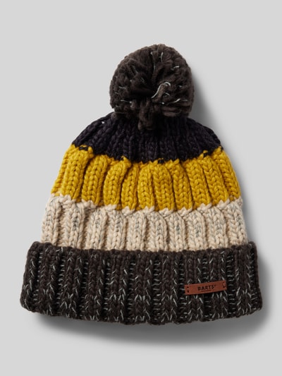 Peek & Cloppenburg BartsPudelmütze mit Label-Detail Modell 'WILHELM' in gelb