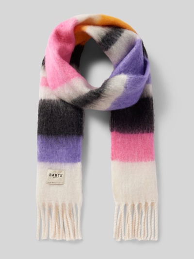 Peek & Cloppenburg BartsSchal mit Fransen Modell 'Eluzabeth' in pink